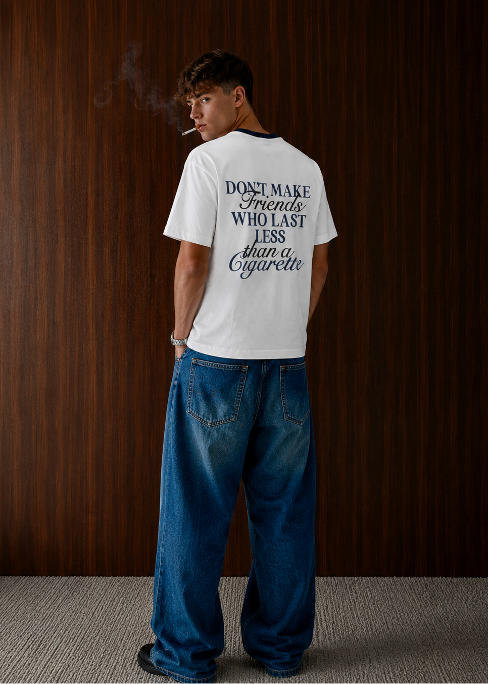 T-shirt - Don't make friends