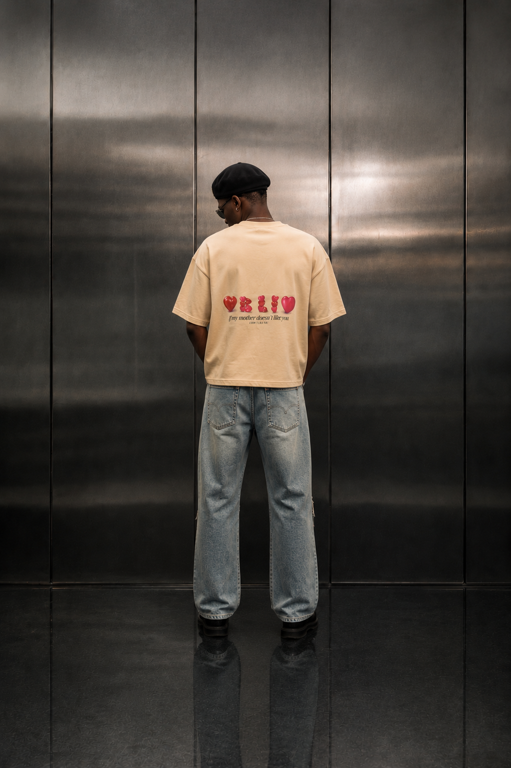T-shirt crema - Dillo tu alla mia crush