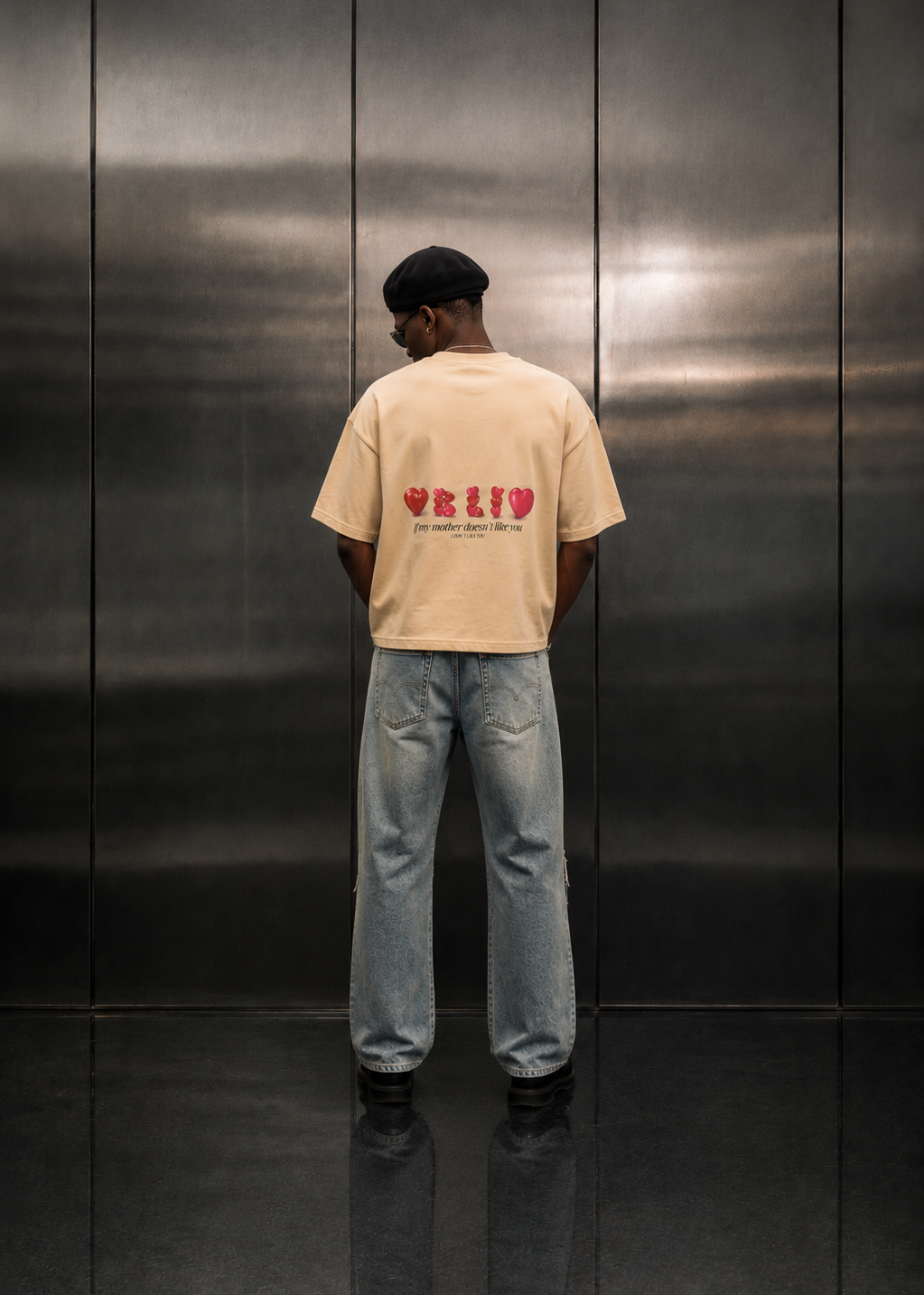 T-shirt crema - Dillo tu alla mia crush