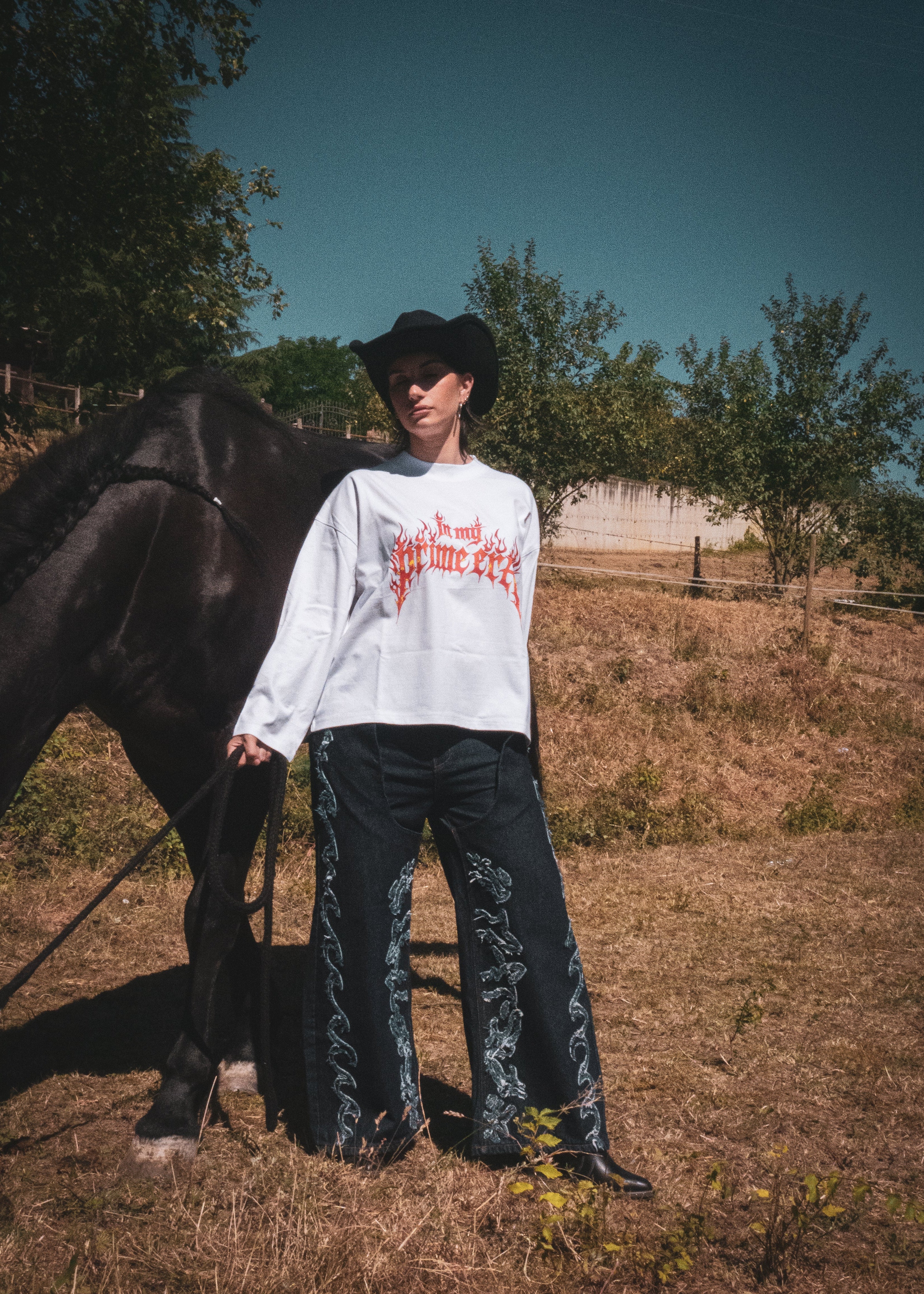 Longsleeve white my prime era