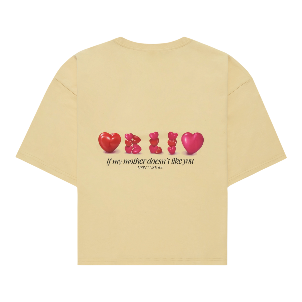 T-shirt crema - Dillo tu alla mia crush