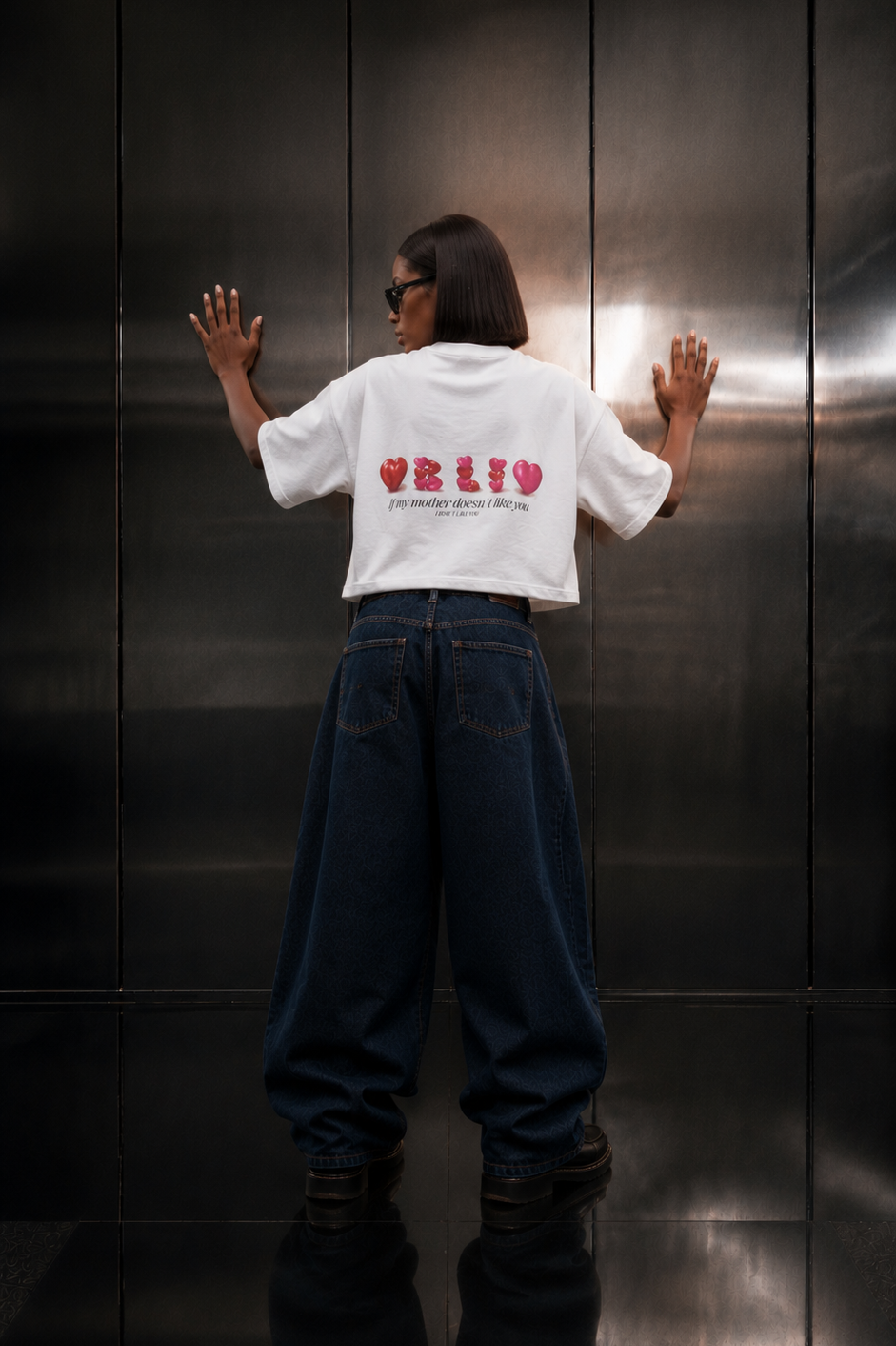 T-shirt bianca - Dillo tu alla mia crush