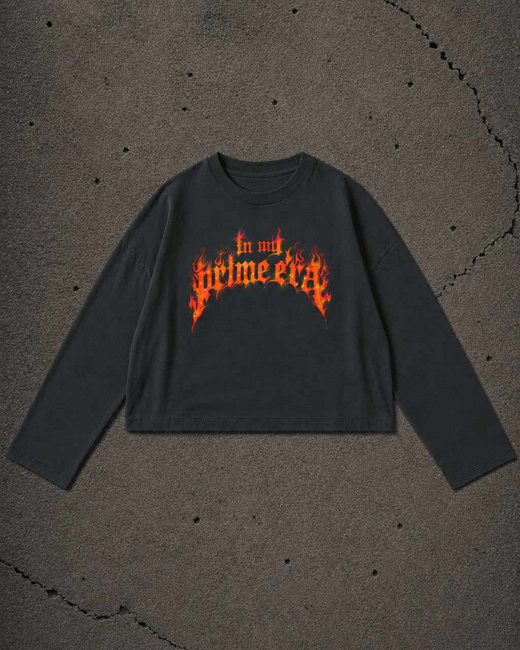 Longsleeve antracite my prime era