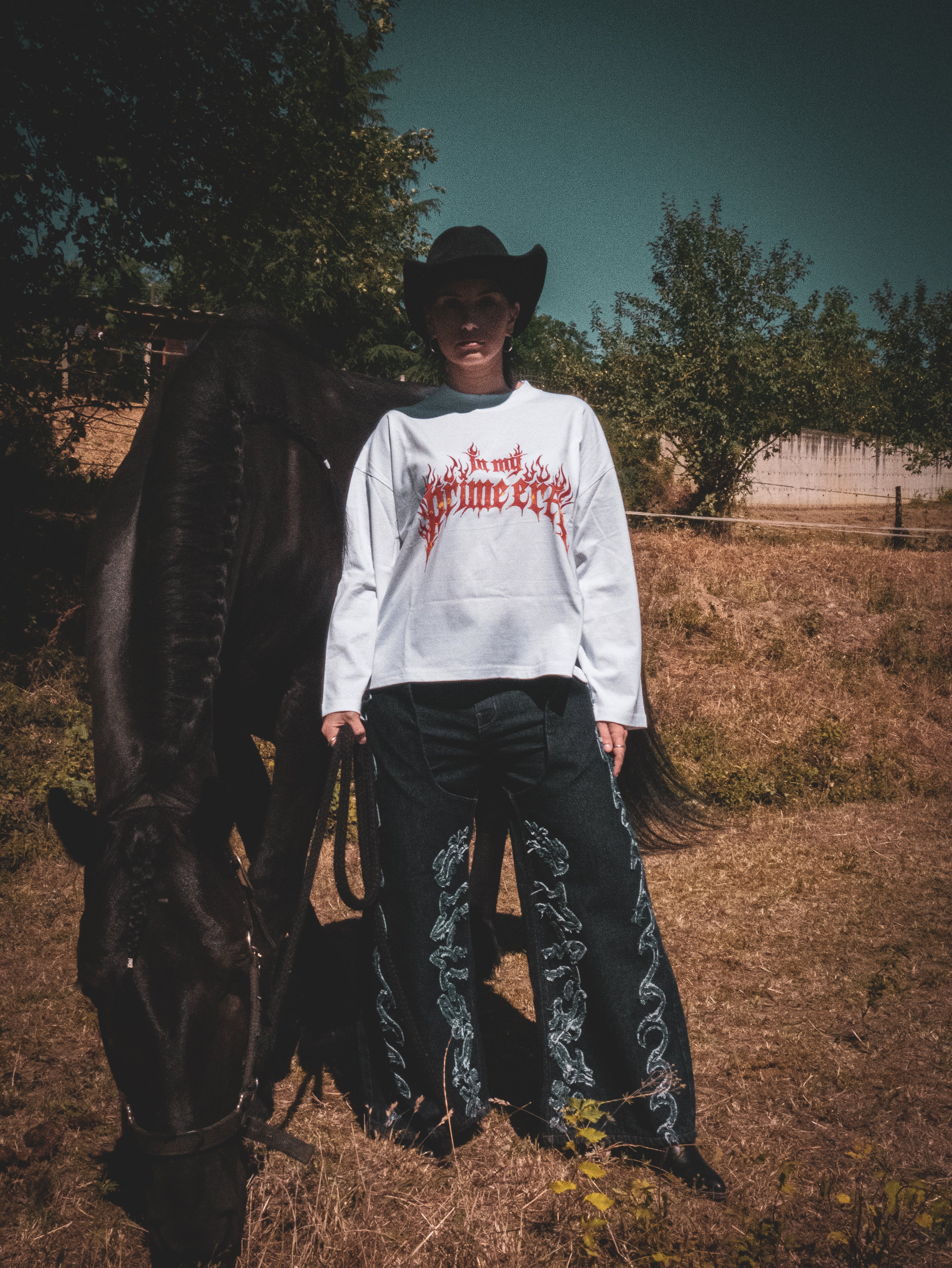 Longsleeve white my prime era