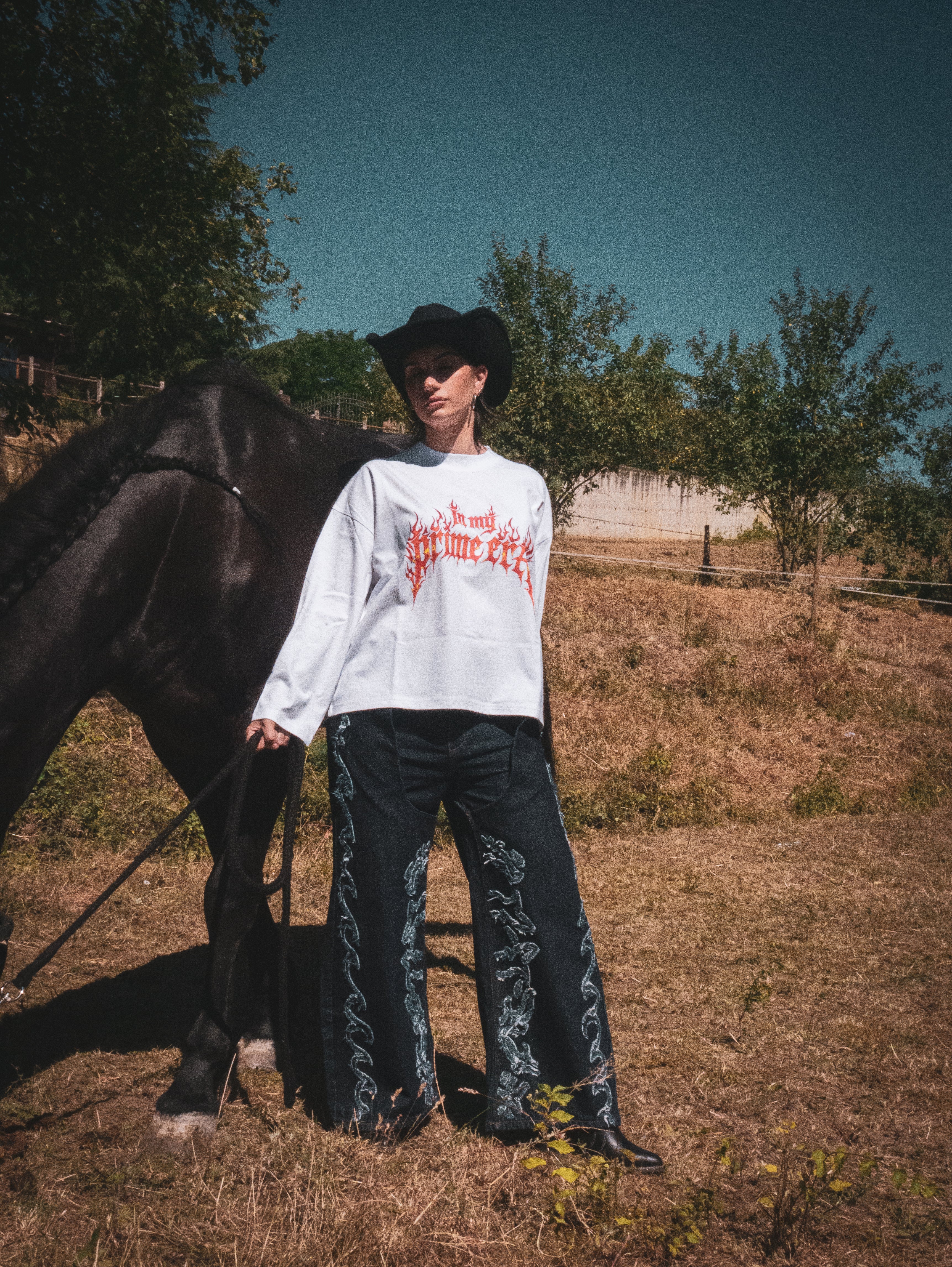 Longsleeve white my prime era