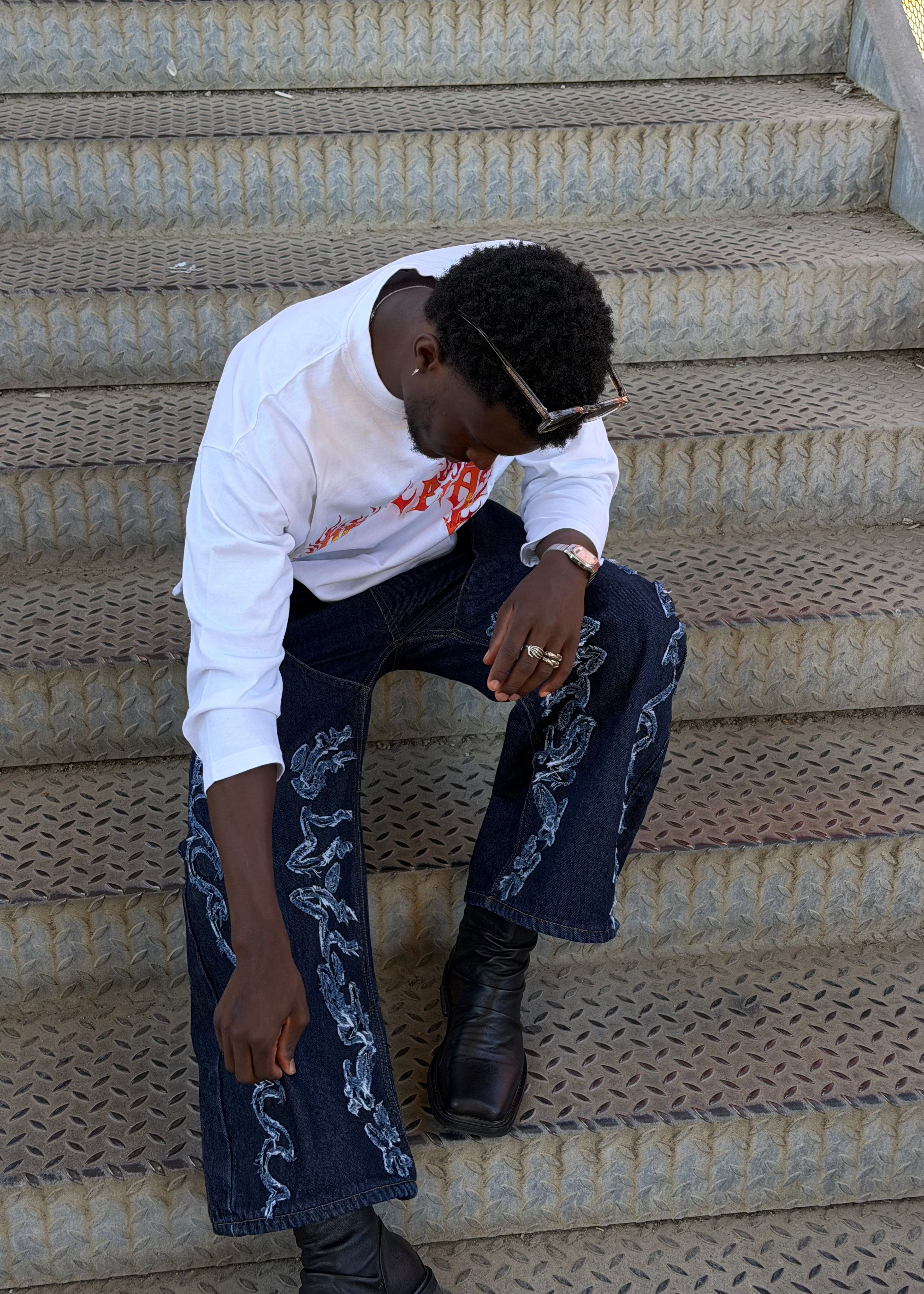 Longsleeve white my prime era