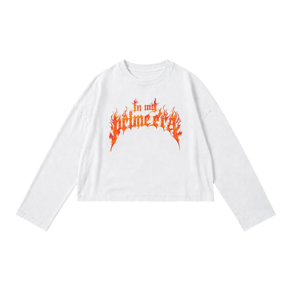 Longsleeve white my prime era