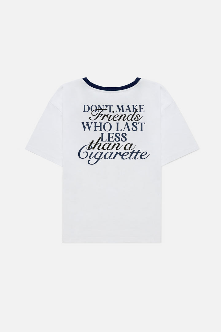T-shirt - Don't make friends